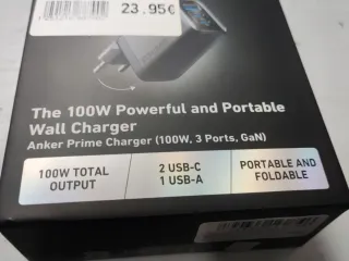 Cargador Anker 100W Prime Ultra-Fast Charging