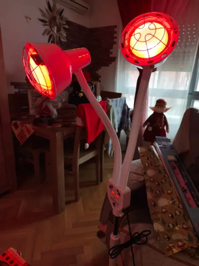 Lámpara Infrarrojos Dob Cabezal 275W control remot