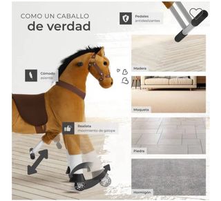 Caballo de juguete para montar