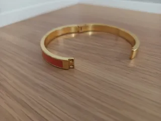 Pulsera Bimba y Lola dorado y naranja