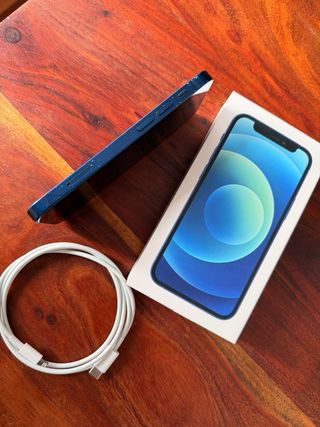 iPhone 12 mini 64GB Blu - Scatola e Cavo