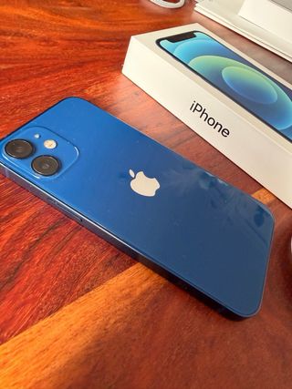 iPhone 12 mini 64GB Blu - Scatola e Cavo