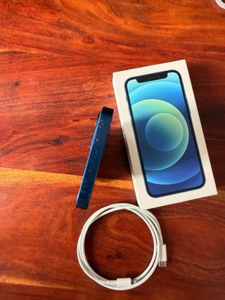 iPhone 12 mini 64GB Blu - Scatola e Cavo