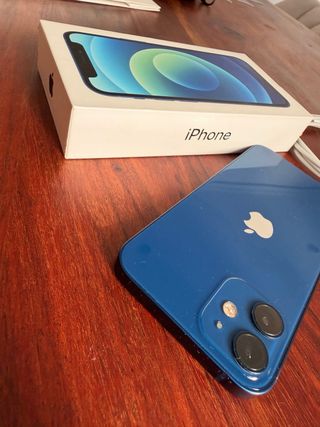 iPhone 12 mini 64GB Blu - Scatola e Cavo