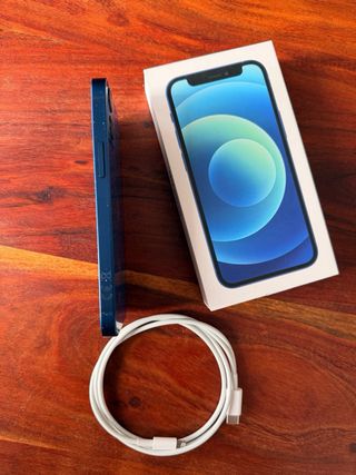 iPhone 12 mini 64GB Blu - Scatola e Cavo