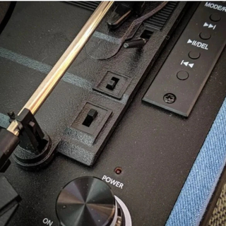 Giradischi Portatile dodocool Bluetooth - Celeste