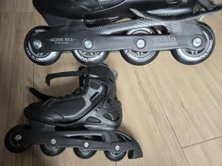 Patines y casco en línea Oxelo Talla 42