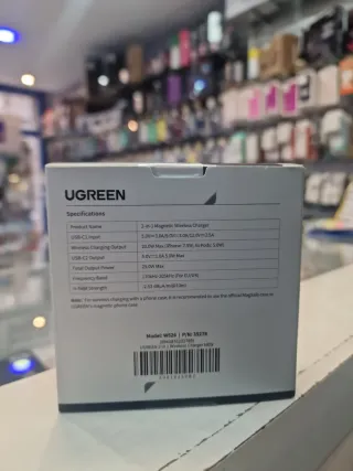 Cargador Inalámbrico UGREEN 2 en 1