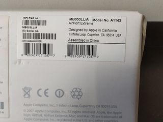 Apple AirPort Extreme A1143 Estación Base Wi-Fi