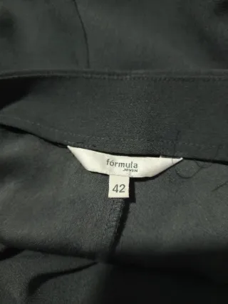 Falda pantalón negra