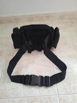 Riñonera Mil-Tec Negra Trabajo