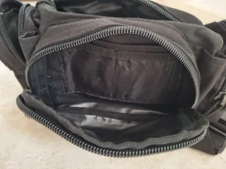 Riñonera Mil-Tec Negra Trabajo