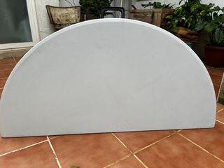 Mesa redonda plegable de 120cms diametro