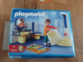 Playmobil Baño con Figura y Accesorios (3969)