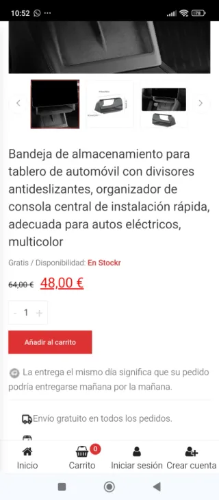 Artículo para coche