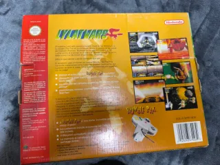 Scatola originale del videogioco Lylat Wars per Nintendo 64