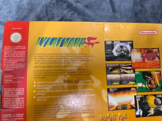 Scatola originale del videogioco Lylat Wars per Nintendo 64