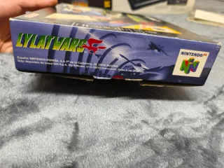 Scatola originale del videogioco Lylat Wars per Nintendo 64