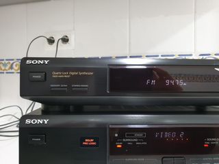 Amplificatore e Radio Sony Nero