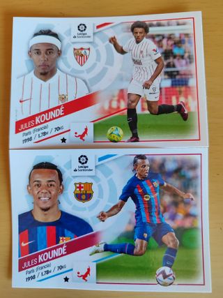 Liga Este 2022-23. Colección completa + album.
