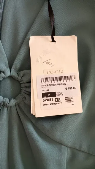 Abito KOCCA Gold - Verde Acqua