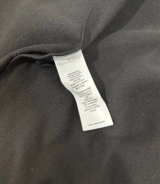 Vestido camaleónica asimétrico negro