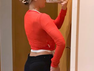 Chaqueta bailarina deportiva roja Missguided