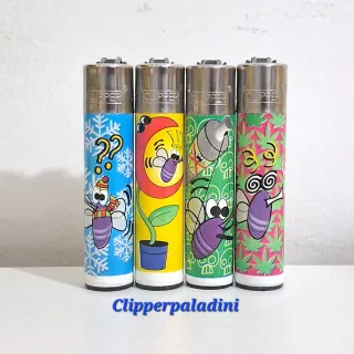 4 Accendini Clipper Vintage