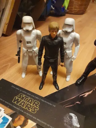 Lote Star Wars figuras y cartas