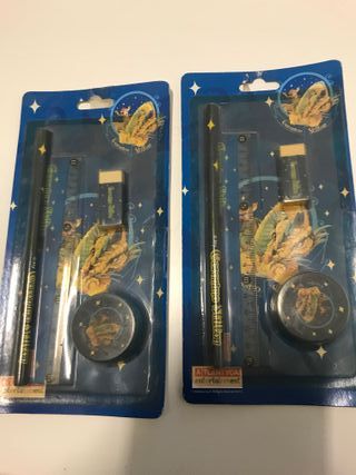 2 Blíster Gerónimo Stilton: Lápiz, Regla, Goma