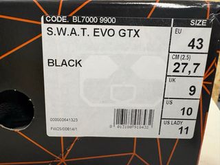 BOTAS TALLA 43 CRISPI S.W.A.T. EVO BLACK COD1