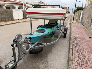 Kayak Alboran fx2 con carrito