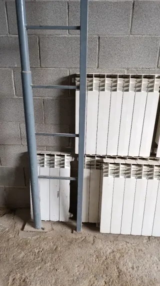 Radiadores de aluminio blancos