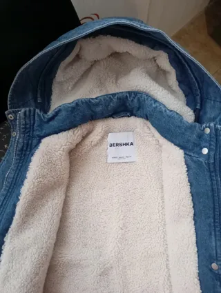 Chaqueta tejana con forro