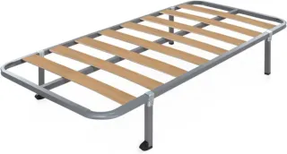 Somier 90cm Metal y Madera