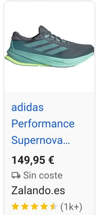 Zapatillas Adidas Supernova Ride 2