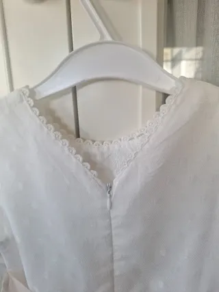 Vestido niña 4-5 años eventos blanco