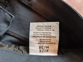 Pantalón pitillo H&U jeans azul oscuro T.M