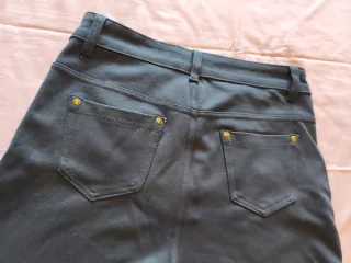 Pantalón pitillo H&U jeans azul oscuro T.M