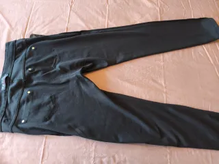 Pantalón pitillo H&U jeans azul oscuro T.M