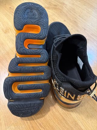 Zapatillas Philipp Plein Sport Negras y Doradas