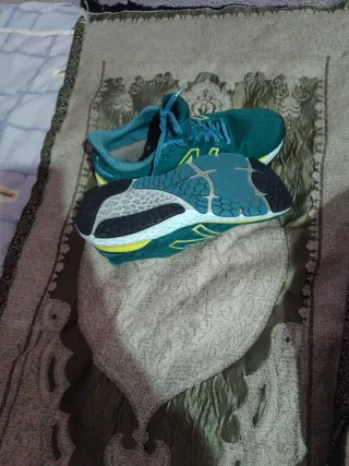 Zapatillas New Balance Verde y Amarillo