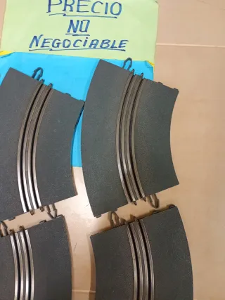 Scalextric Curva Chicane pista gris