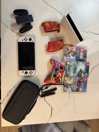 Nintendo Switch OLED Blanca