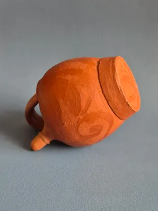 Botijo Artesano Barro Rojo 12.5cm