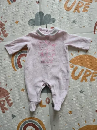 Set 3 tutine e 3 body neonata 0-1 mesi 50 cm