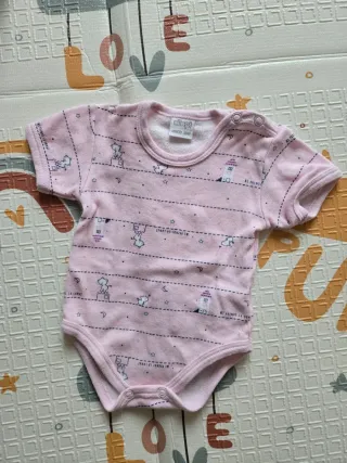 Set 3 tutine e 3 body neonata 0-1 mesi 50 cm