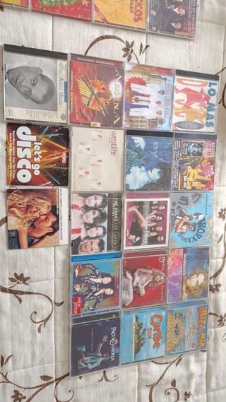 Lote de LPs, Cassettes y CDs Originales