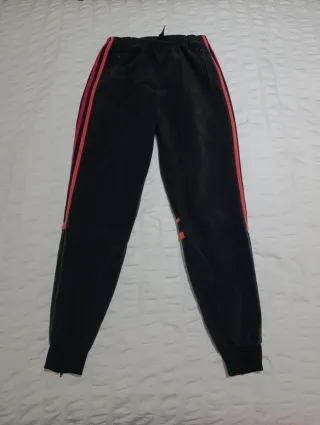 Pantalón Adidas Challenger Tricolor Negro/Rosa