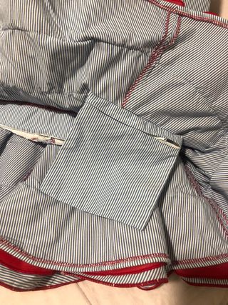 Falda corta de flamenca talla 42.